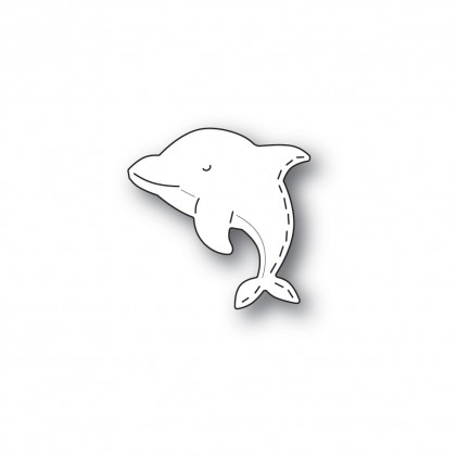 Poppy Stamps Stanzschablone - Whittle Dolphin