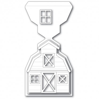 Poppy Stamps Stanzschablone - 2443 Country Barn Pop Up Easel Set - 15% RABATT