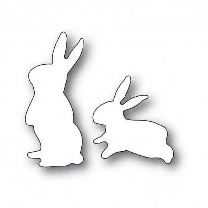 Poppy Stamps Stanzschablone - Spring Bunnies