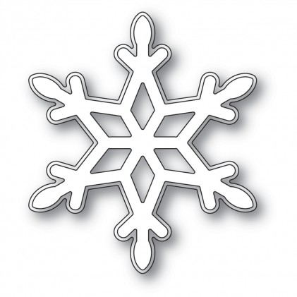 Poppy Stamps Stanzschablone - 2482 Diamond Snowflake