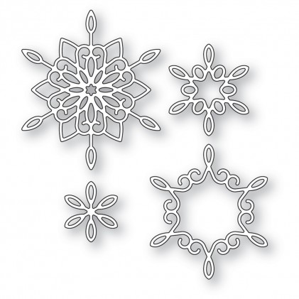 Poppy Stamps Stanzschablone - 2531 Adelaide Snowflakes