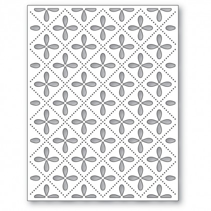 Poppy Stamps Stanzschablone - 2533 Evangeline Pinpoint Frame