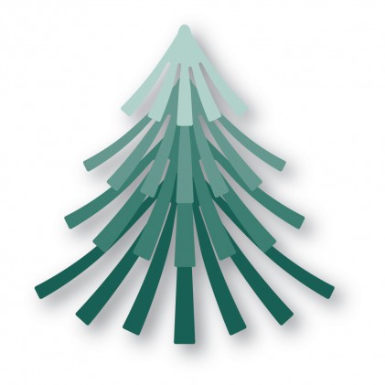 Poppy Stamps Stanzschablone - 2579 Wide Pine Needle Shoots