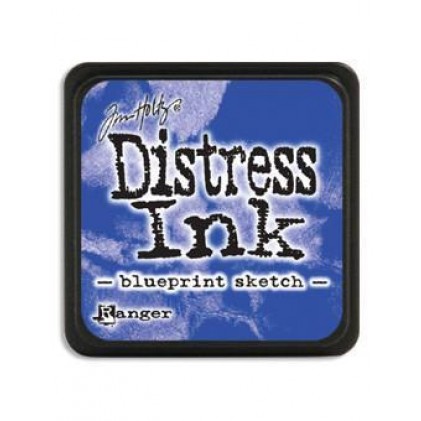 Ranger Distress Mini Stempelkissen - Blueprint Sketch 