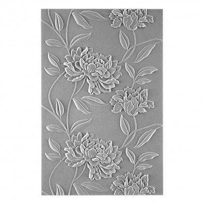 Spellbinders Beautiful Blooms 3D Embossing Folder GROSS