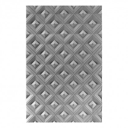 Spellbinders Beveled Diamonds 3D Embossing Folder GROSS