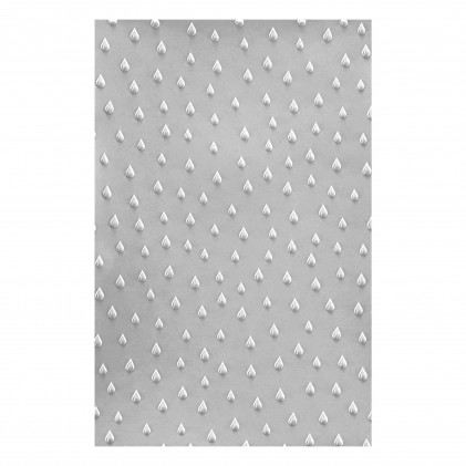 Spellbinders Raindrops 3D Embossing Folder GROSS