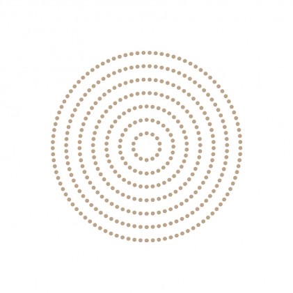 Spellbinders Glimmer Hot Foil Plates - Essential Circles 