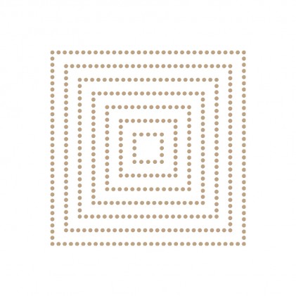 Spellbinders Glimmer Hot Foil Plates - Essential Squares 
