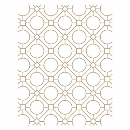 Spellbinders Glimmer Hot Foil Plates - Geometric Optical Background 