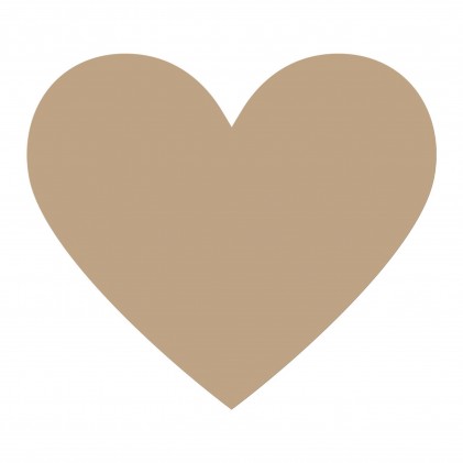 Spellbinders Glimmer Hot Foil Plates - Essential Solid Heart 