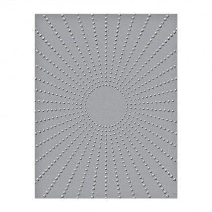 Spellbinders Sun Rays Embossing Folder