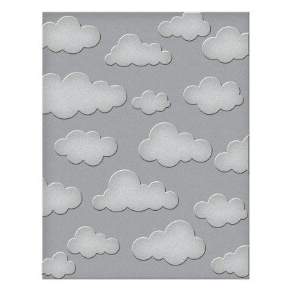 Spellbinders Head in the Clouds Embossing Folder