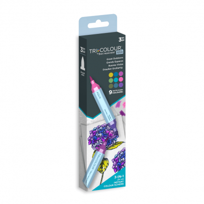 Spectrum Noir TriColour Aqua Markers - Great Outdoors