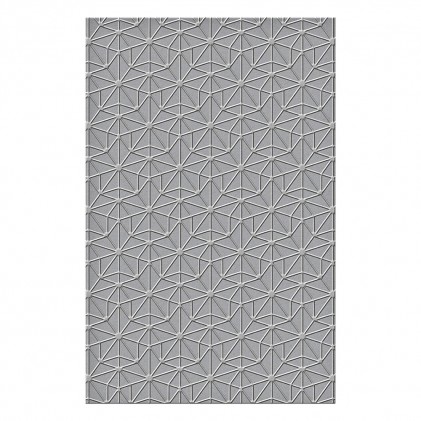 Spellbinders Monoline Stars Embossing Folder GROSS