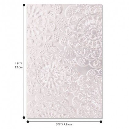 Sizzix 3D Embossing Folder Prägeschablone - Doily 