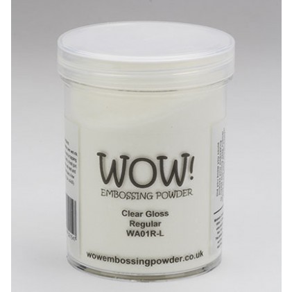 Wow! Embossingpowder - Clear Gloss Regular - Große Dose