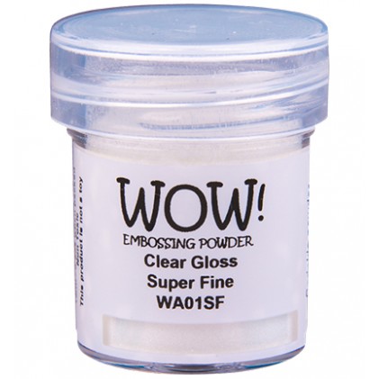 Wow! Embossingpowder - Clear Gloss Super Fine
