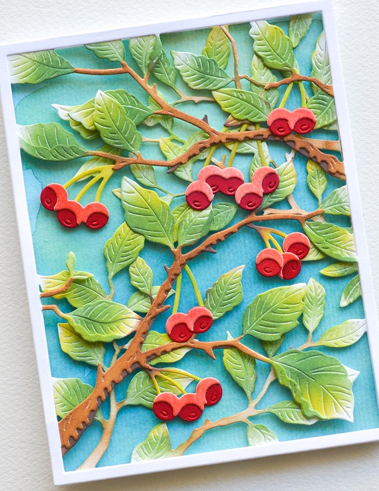 Birch Press Stanzschablone - 57534 Forest Canopy Layer Set