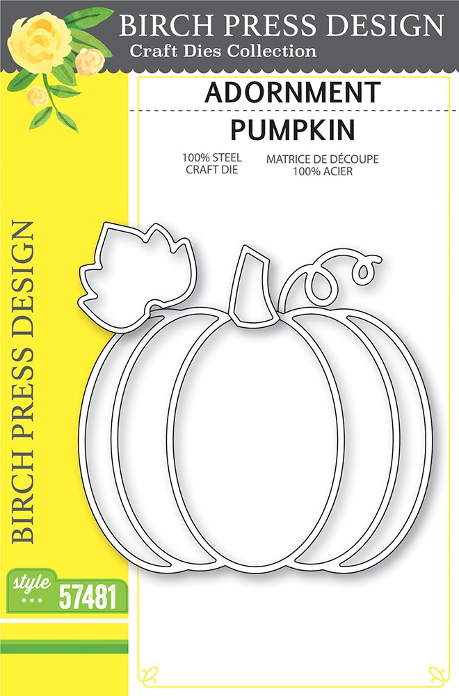 Birch Press Stanzschablone - 57481 Adornment Pumpkin