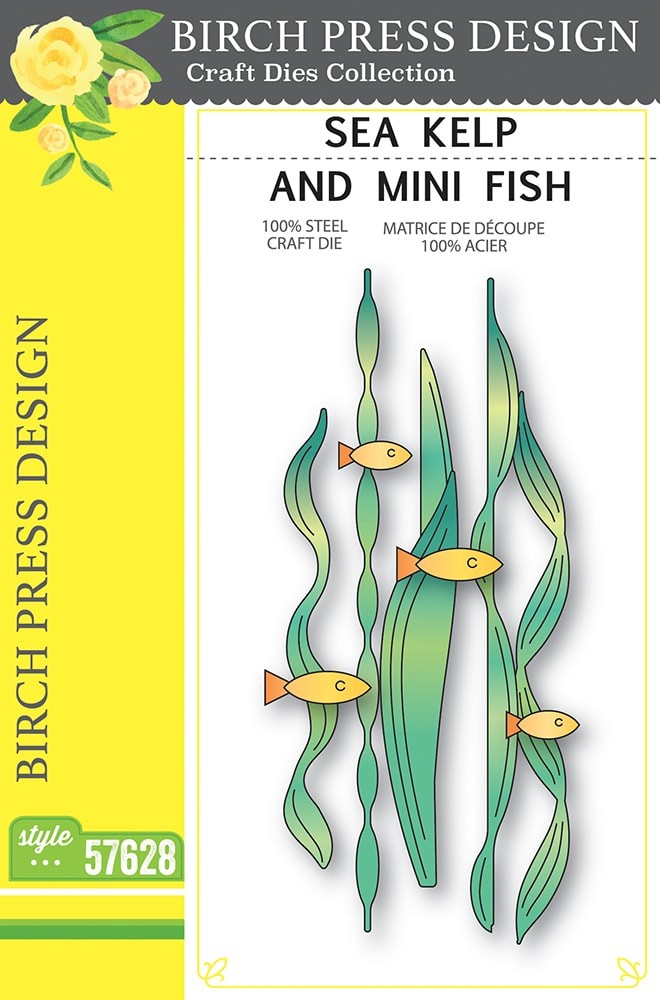 Birch Press Stanzschablone - 57628 Sea Kelp and Mini Fish