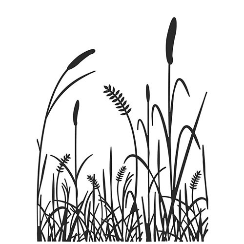 Vaessen Prägeschablone - Gras