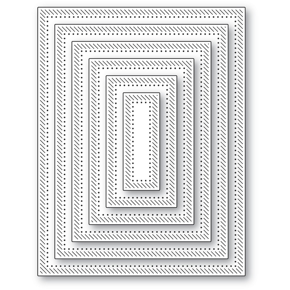 Memory Box Stanzschablone - 94883 Heritage Rectangle Frames