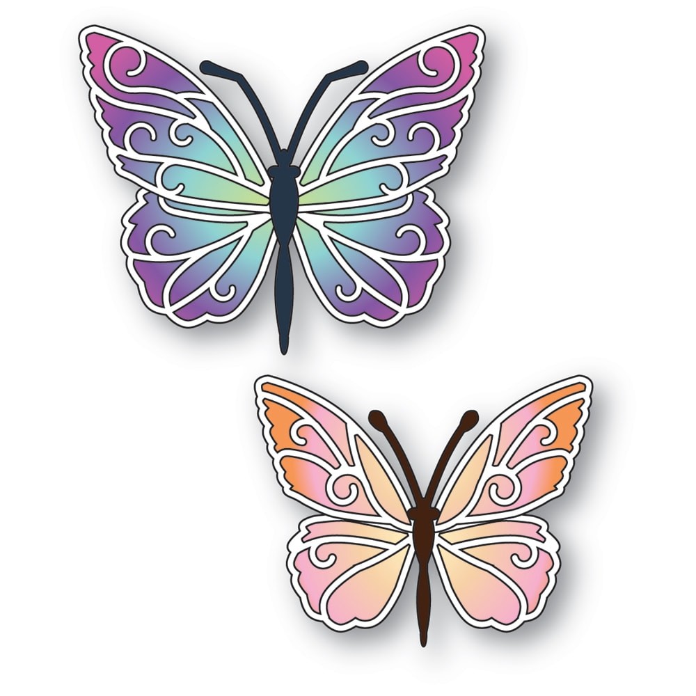 Memory Box Stanzschablone - 94890 Gypsy Butterflies