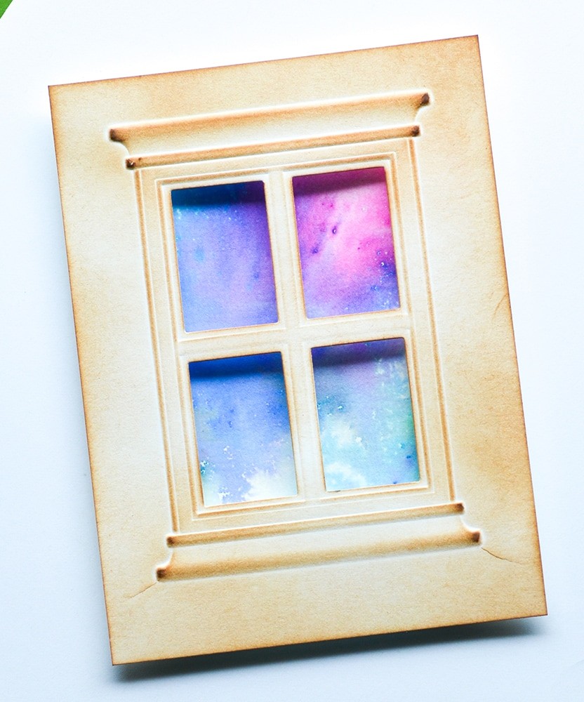 Memory Box 3D Prägeschablone & Stanze - Classic Window Emboss and Cut