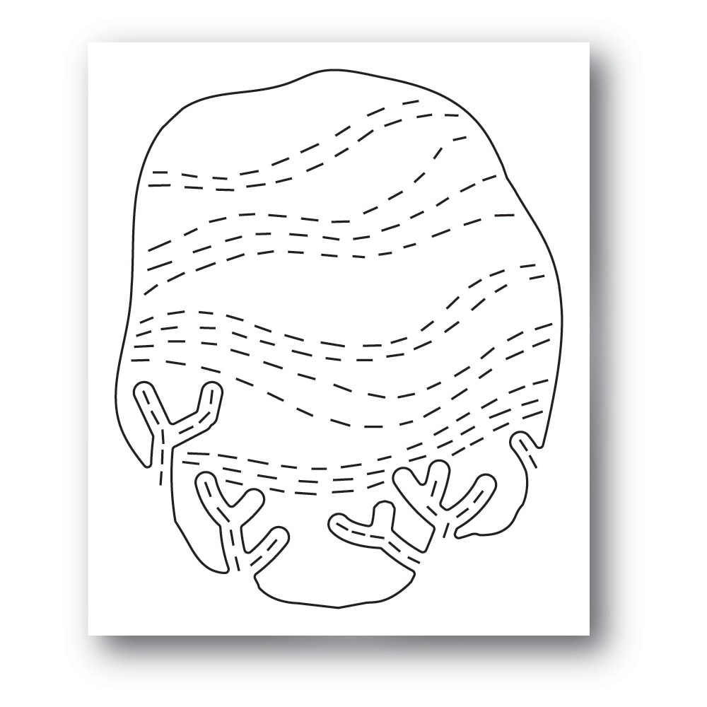 Poppy Stamps Stanzschablone - Whittle Seascape Background