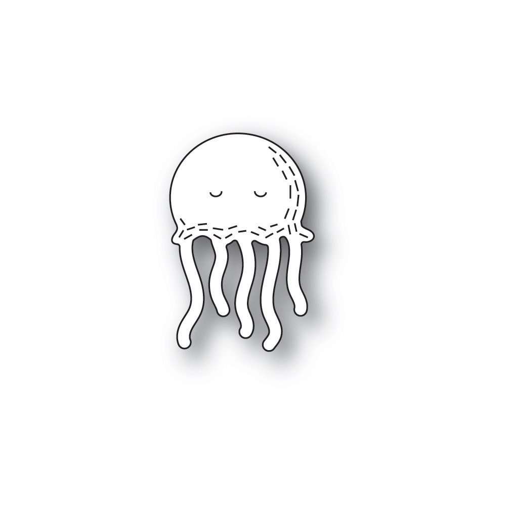 Poppy Stamps Stanzschablone - 2422 Whittle Jellyfish 
