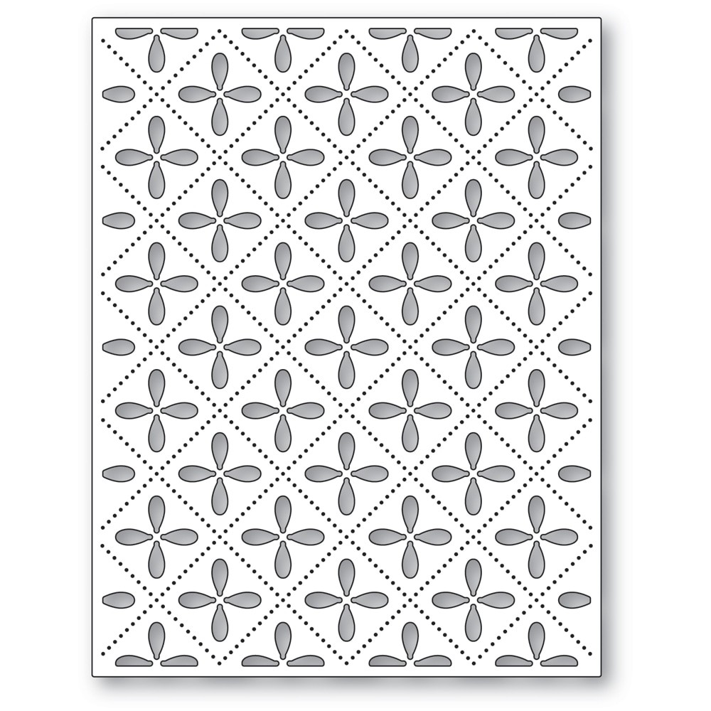 Poppy Stamps Stanzschablone - Evangeline Pinpoint Frame