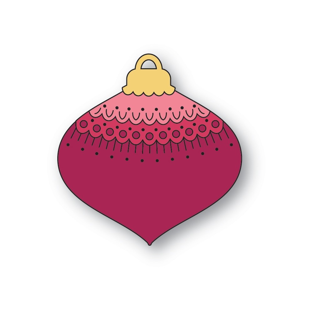 Poppy Stamps Stanzschablone - 2625 Nordic Layered Ornament
