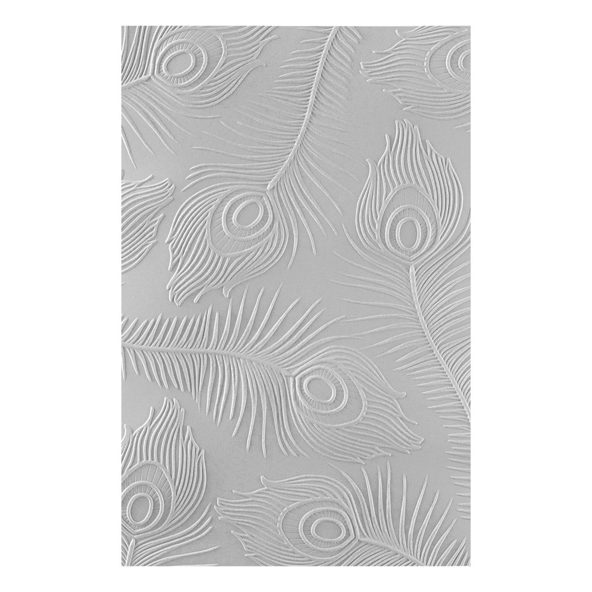 Spellbinders Feather Flourish 3D Embossing Folder GROSS