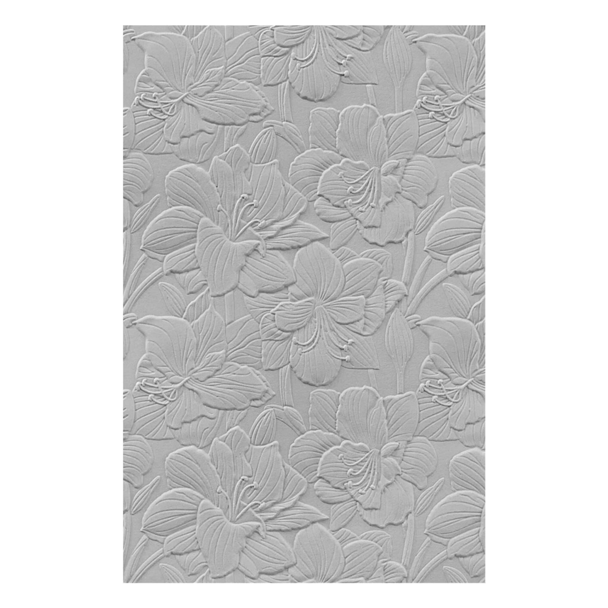 Spellbinders Amaryllis Garden 3D Embossing Folder GROSS