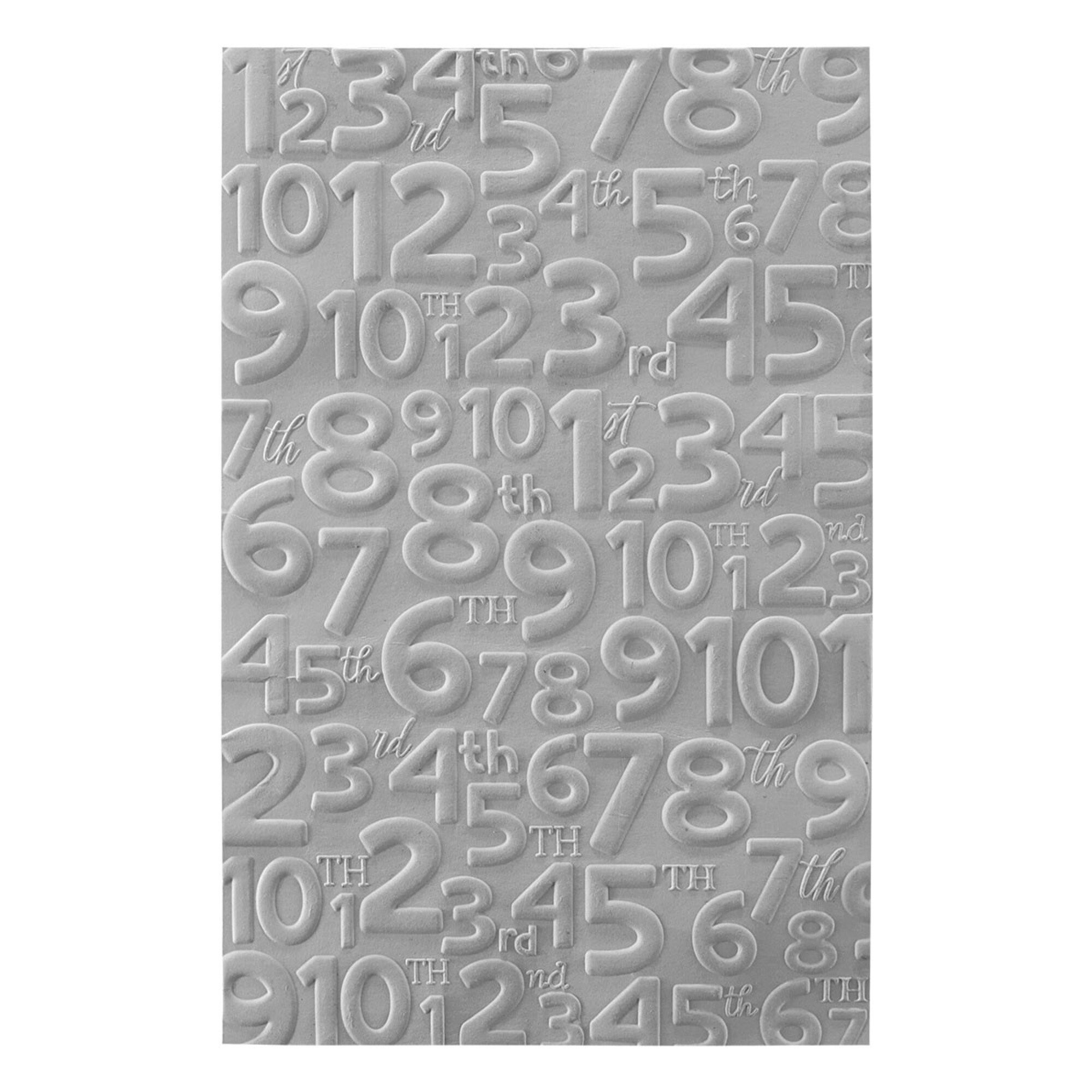 Spellbinders Say Cheese Classic Pooh Birthday 3D Embossing Folder GROSS