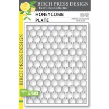 Birch Press Stanzschablone - 57593 Honeycomb Plate
