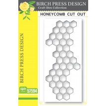 Birch Press Stanzschablone - 57594 Honeycomb Cut Out