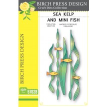 Birch Press Stanzschablone - 57628 Sea Kelp and Mini Fish