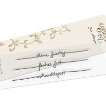 Karten-Kunst Clear Stamps KK-0249 - Schriftzug-Set Feiertage