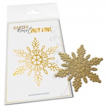 Karten-Kunst Hot Foil Plate kk-HF008 - Snowflake 