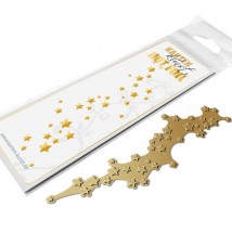 Karten-Kunst Hot Foil Plate kk-HF021 - Star Confetti