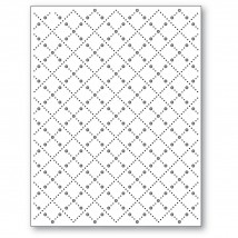 Poppy Stamps Stanzschablone - 2569 Cortina Pinpoint Plate
