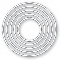 Poppy Stamps Stanzschablone - 2575 Simple Rings