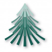 Poppy Stamps Stanzschablone - 2579 Wide Pine Needle Shoots