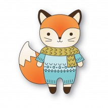 Poppy Stamps Stanzschablone - 2724 Nordic Bundled Fox