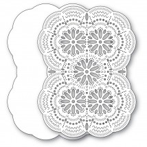 Poppy Stamps Stanzschablone - 2727 Nordic Floral Burst Background