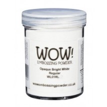 Wow! Embossingpowder - Opaque Bright White Regular - Große Dose