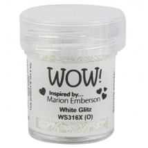 Wow! Embossingpowder - Embossing Glitters White Glitz