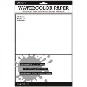 Ranger Surfaces Watercolor Paper - Aquarellpapier 10 Blatt